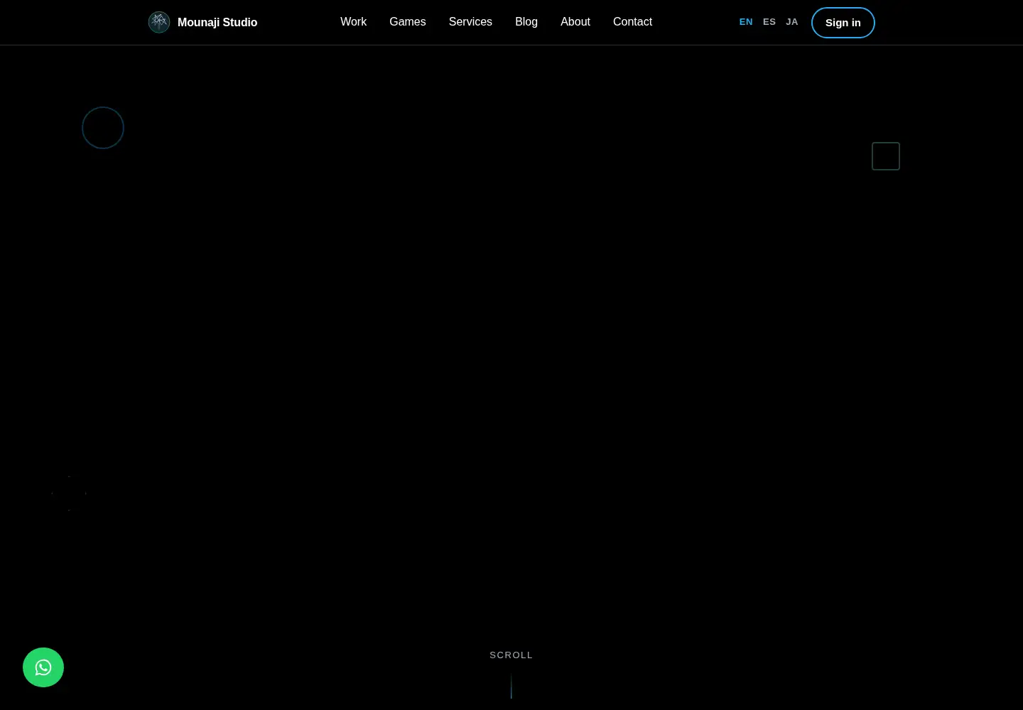Screenshot of mounajistudio.com