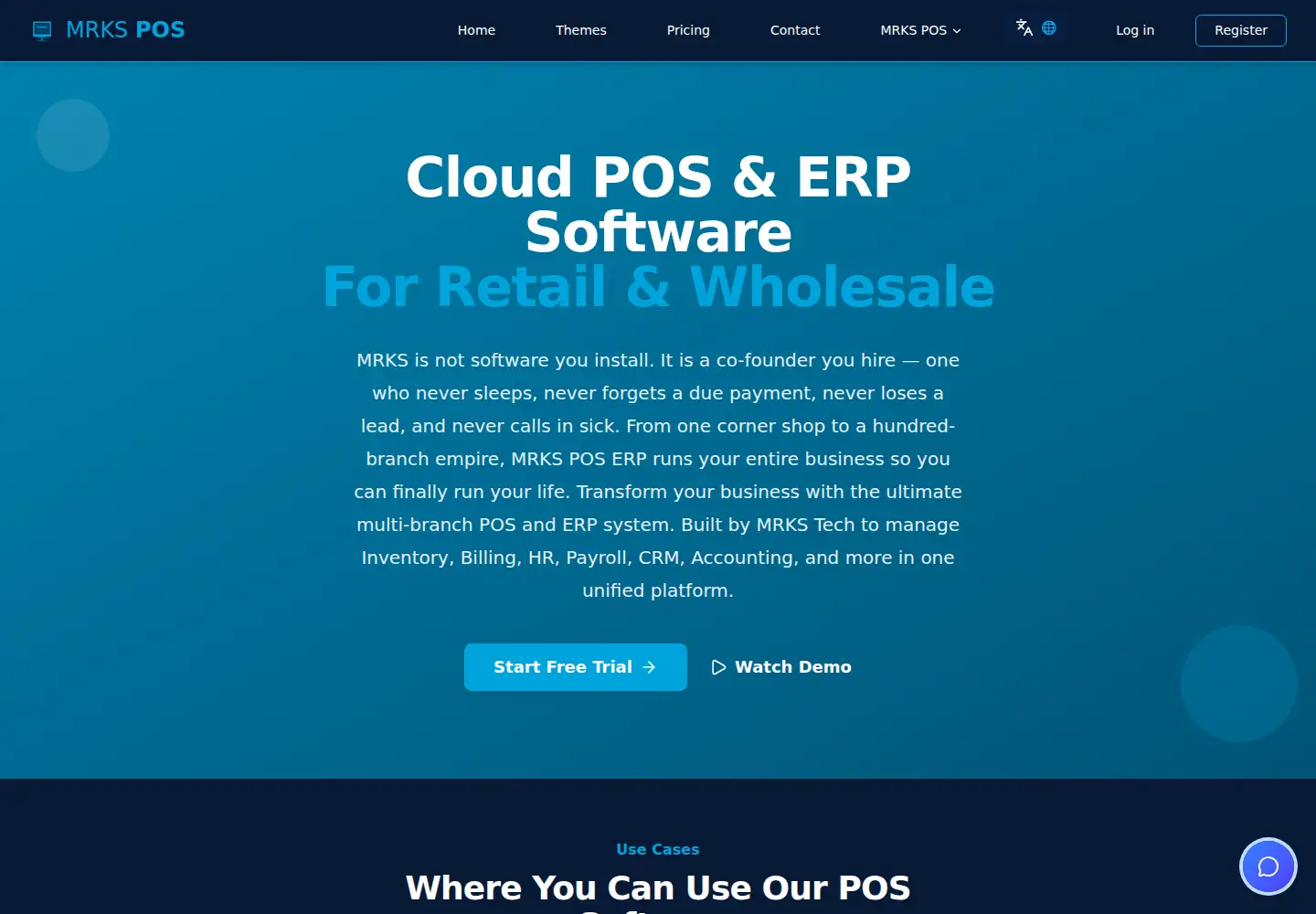 Screenshot of mrkspos.com