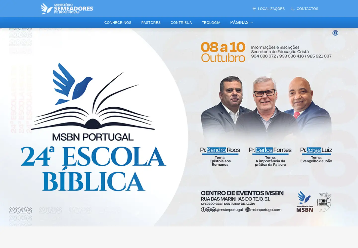 Screenshot of msbnportugal.com