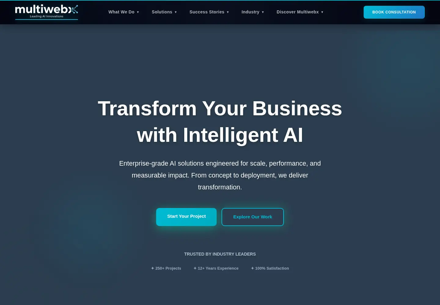 Captured homepage of multiwebx.com in the current scan