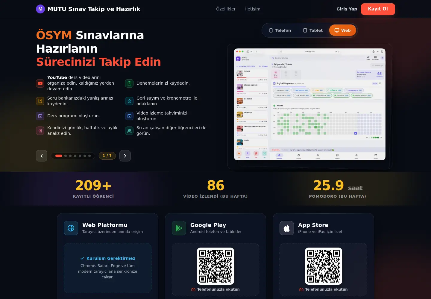 Captured homepage of mutuapp.com in the current scan