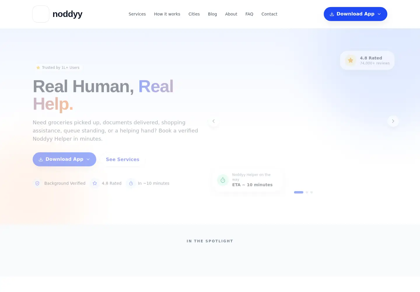 Screenshot of noddyy.com