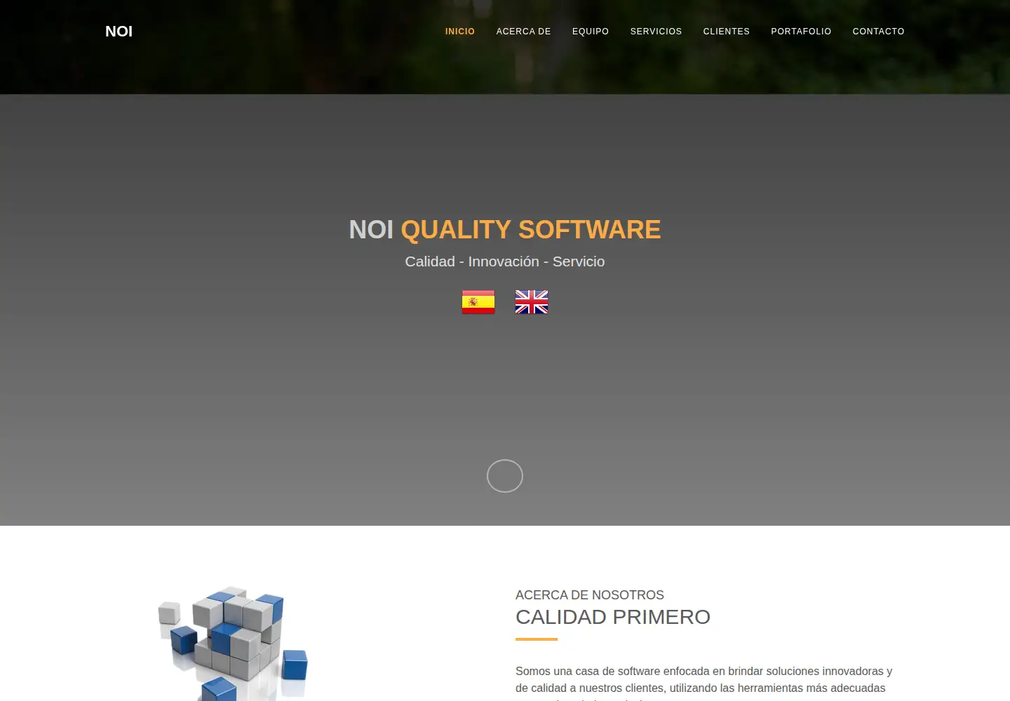 Screenshot of noiqs.com