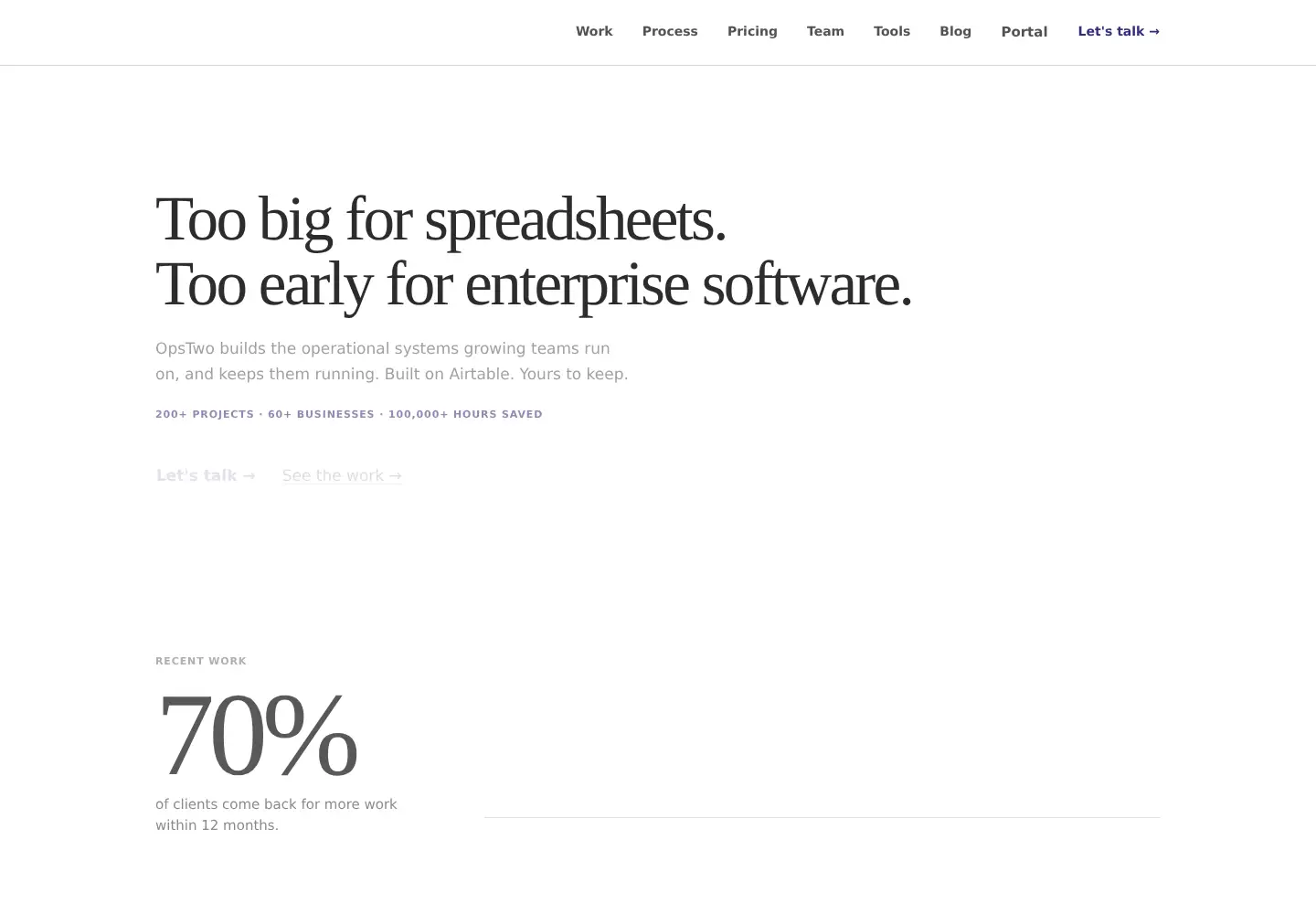 Screenshot of opstwo.com