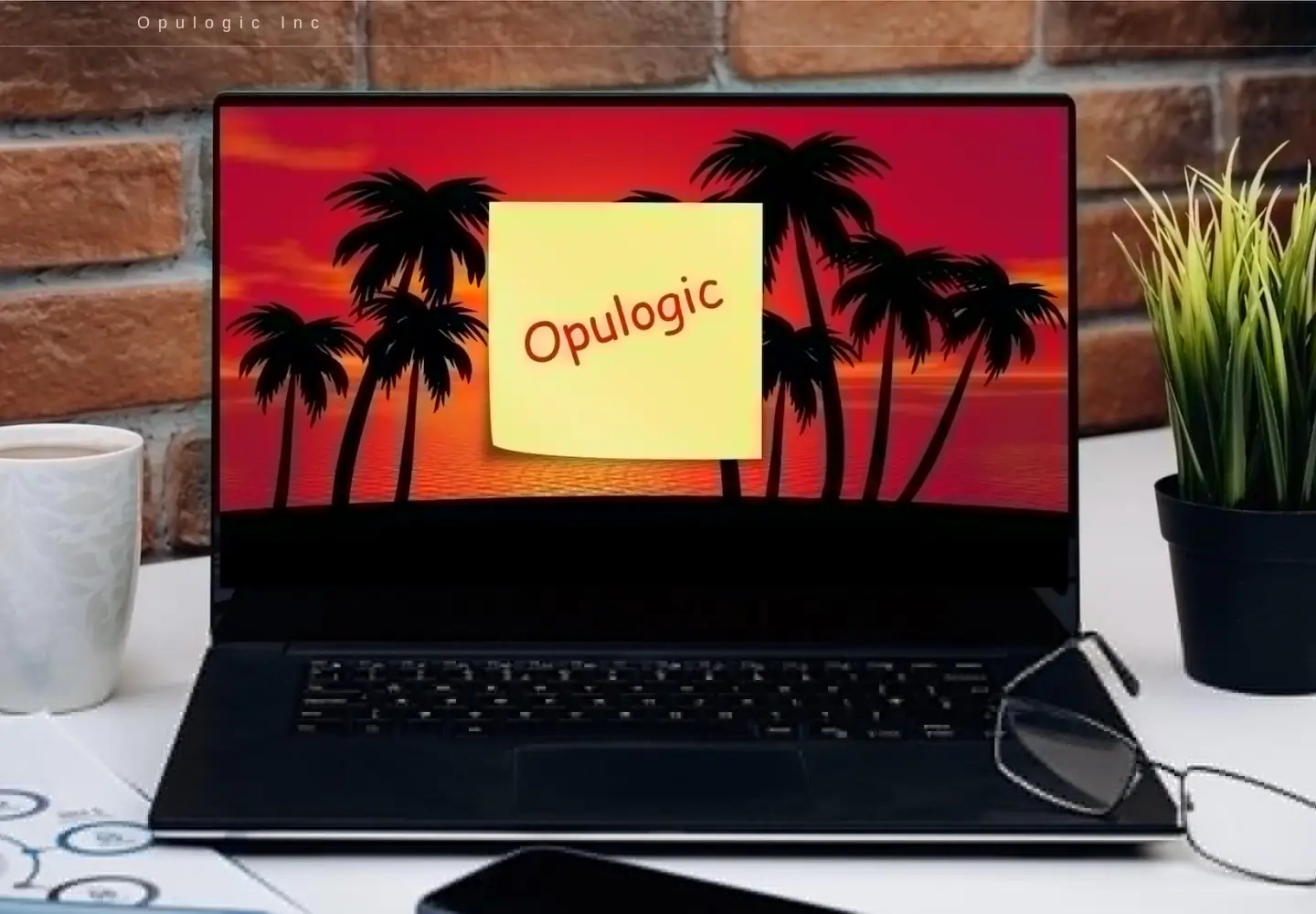 Captured homepage of opulogic.com in the current scan