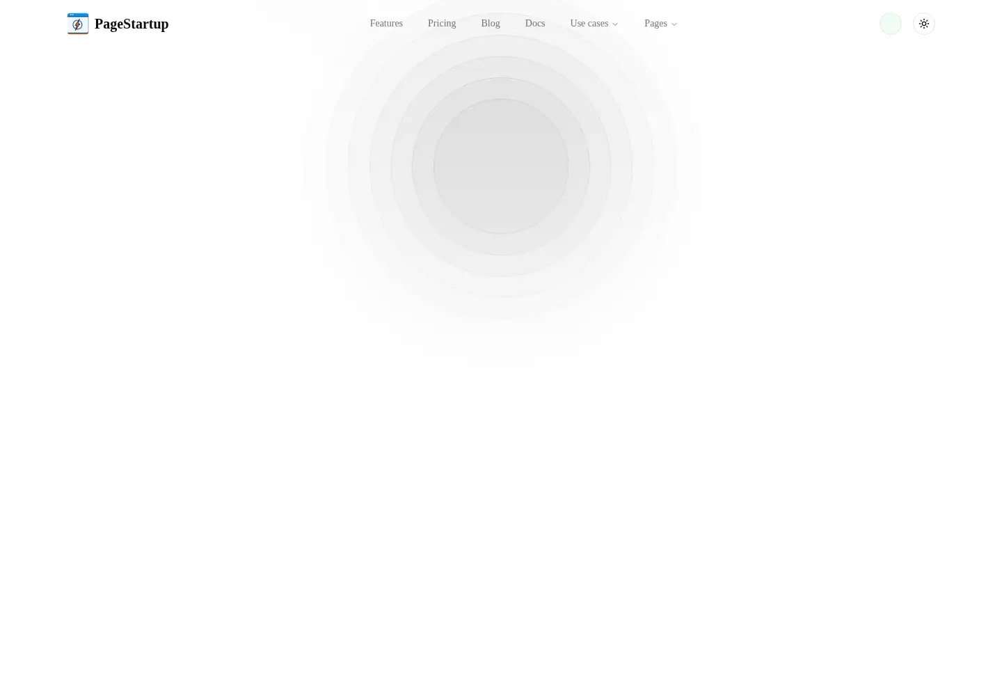 Screenshot of pagestartup.com