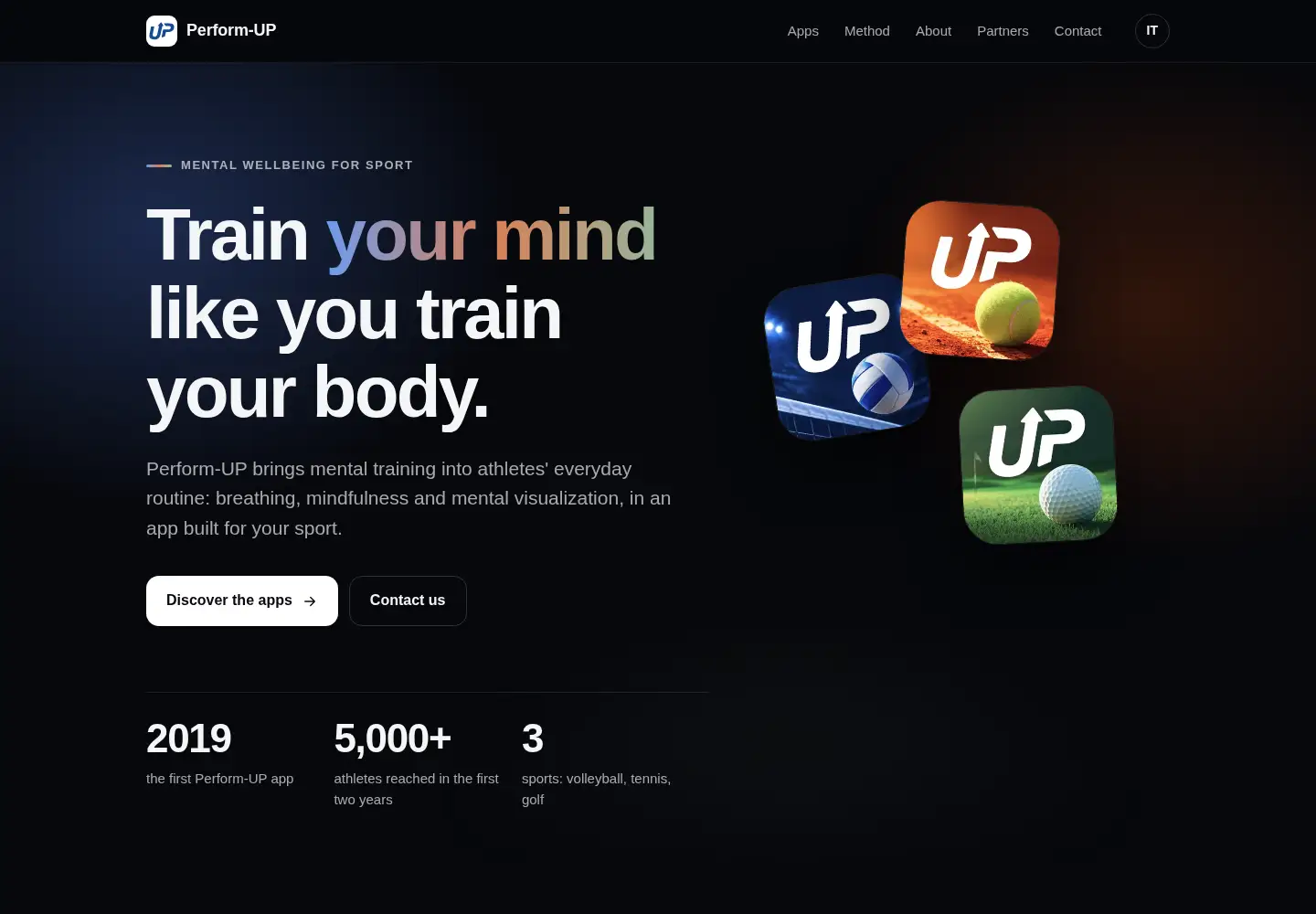 Screenshot of perform-up.com