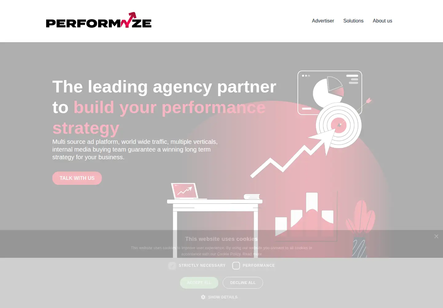 Screenshot of performyze.com