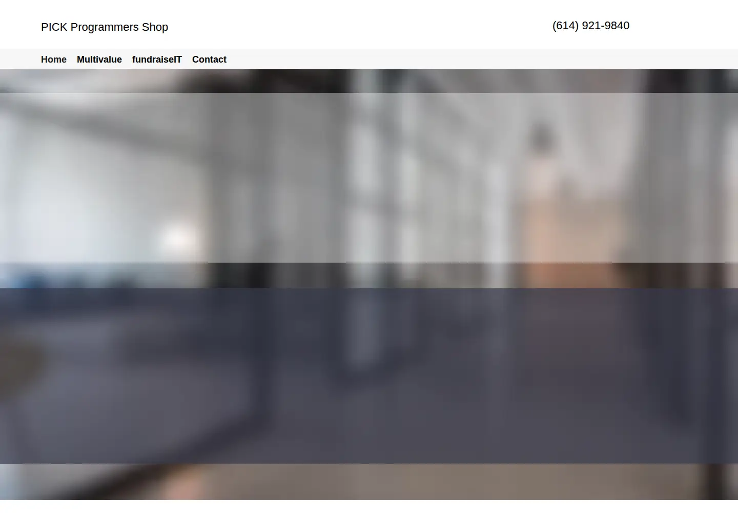 Screenshot of pickprogram.com