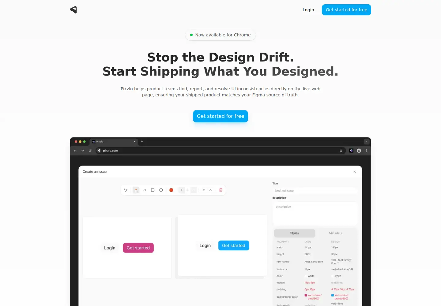 Screenshot of pixzlo.com