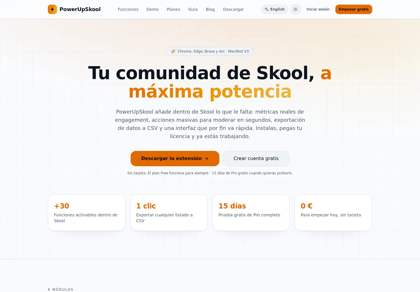 Screenshot of powerupskool.com