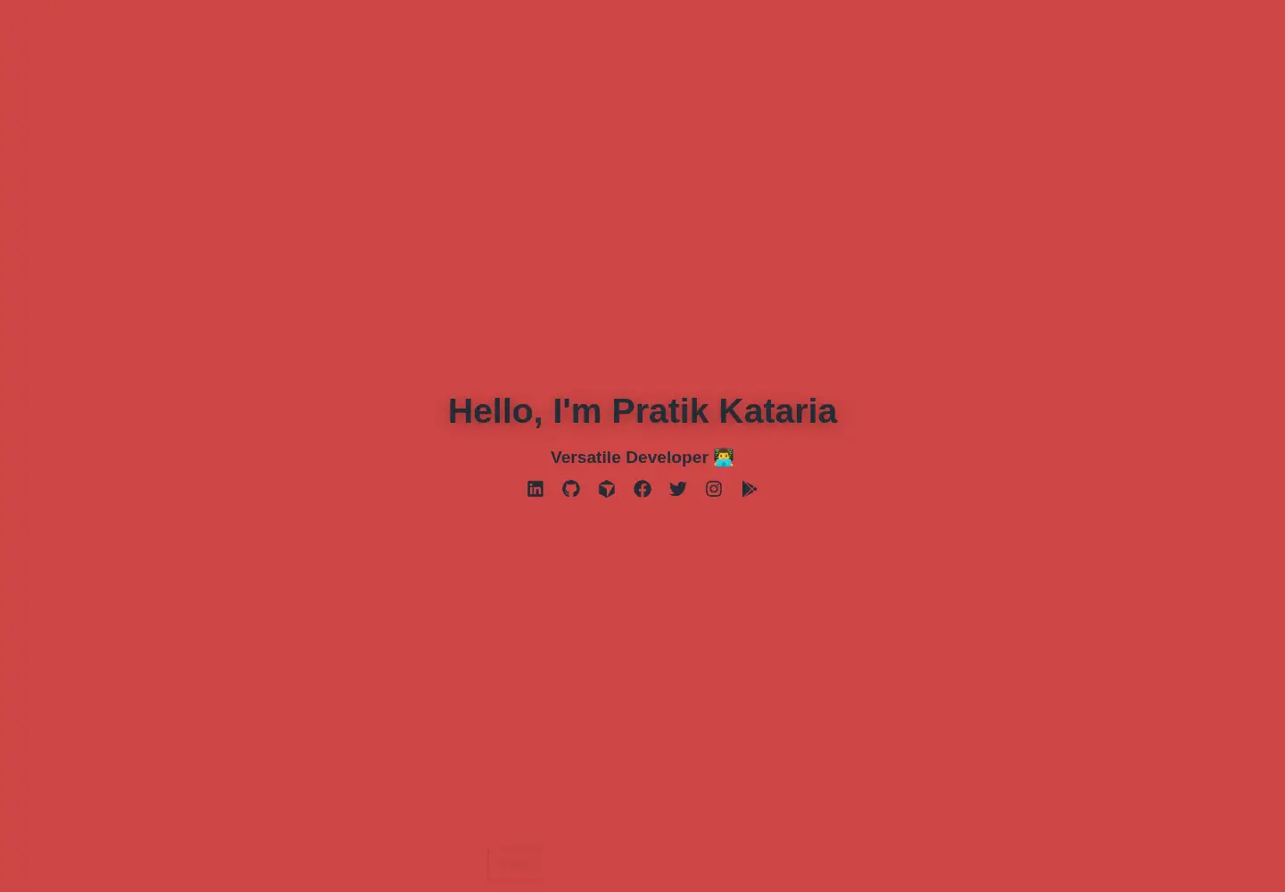 Screenshot of pratikkataria.com