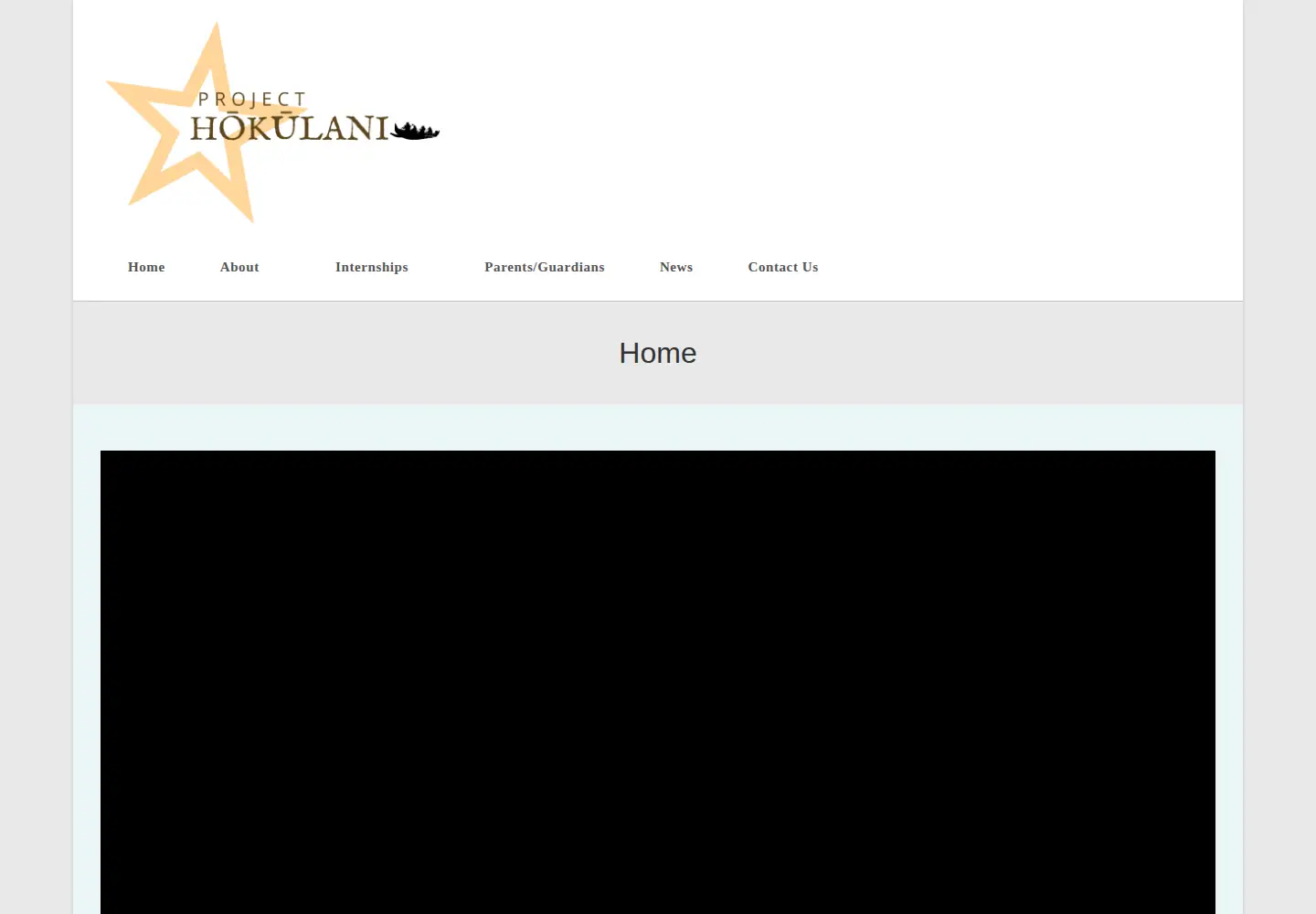 Screenshot of projecthokulani.com