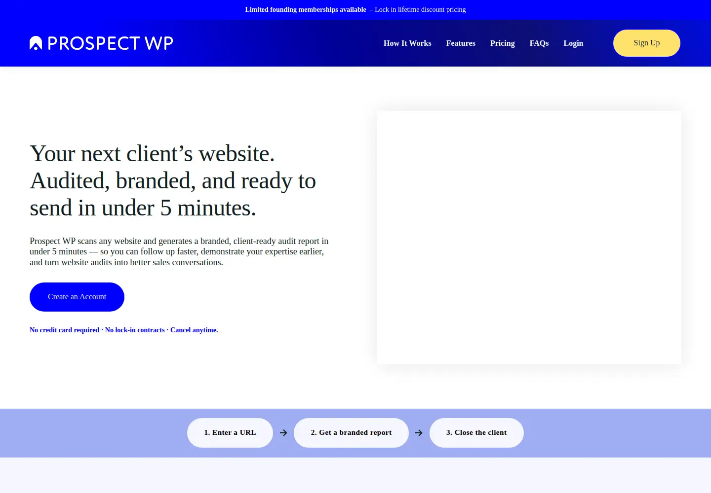 Screenshot of prospectwp.com