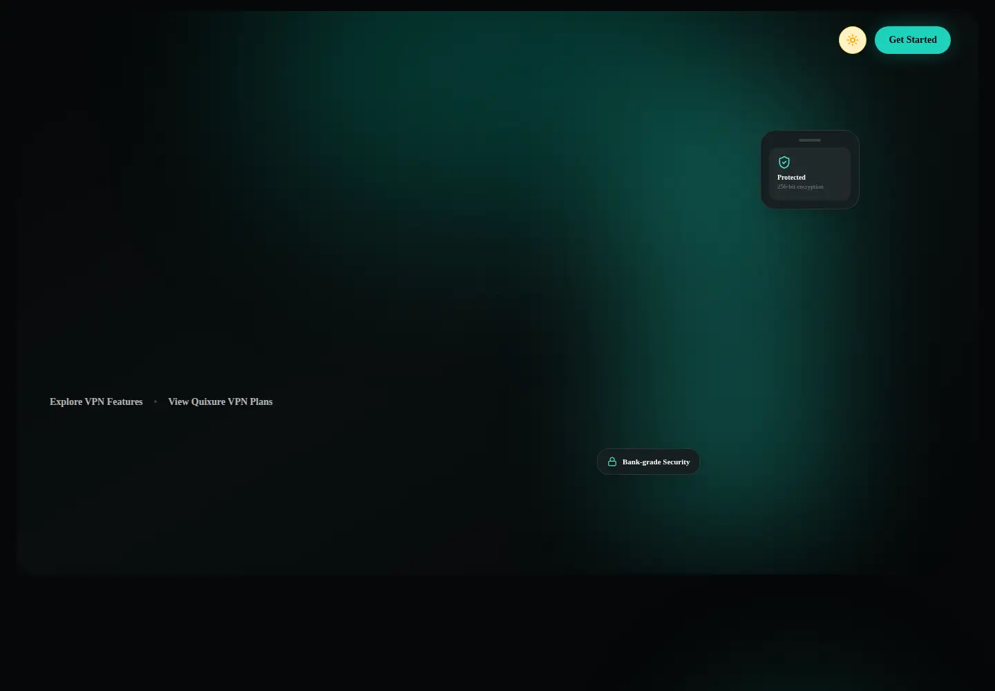 Screenshot of quixure.com