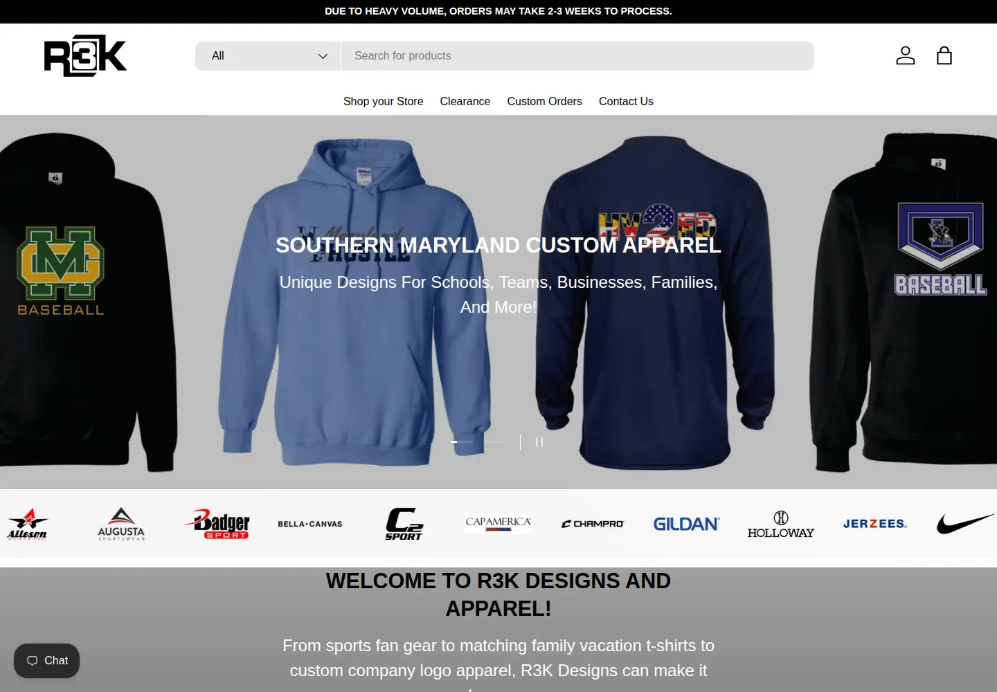 Screenshot of r3kdesigns.com