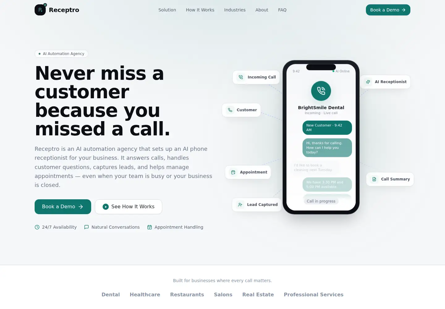 Screenshot of raliess.com