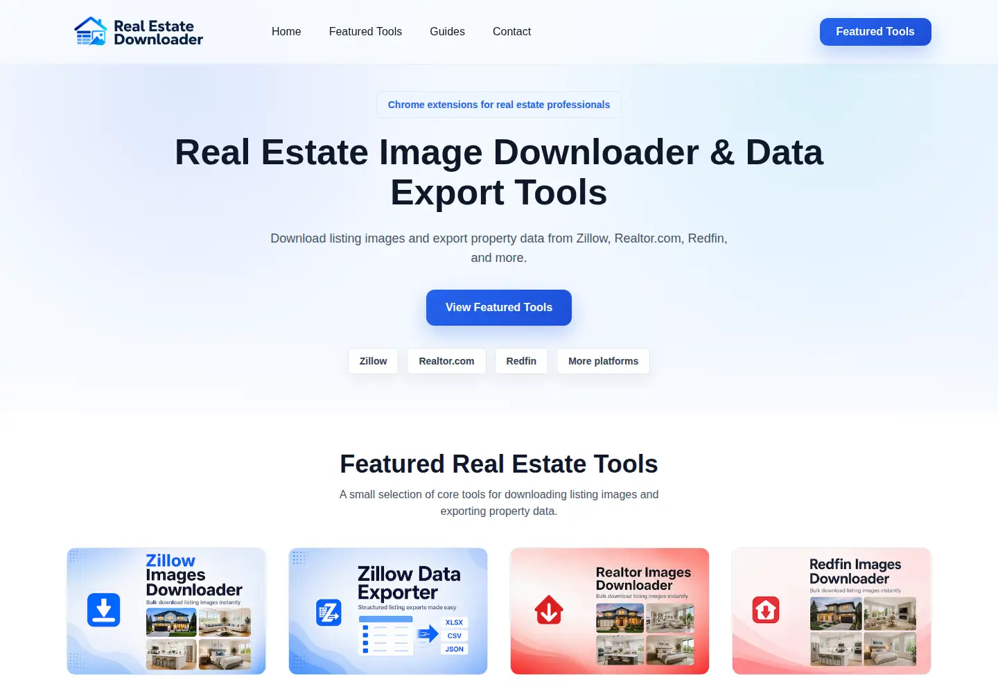 Screenshot of realestatedownloader.com