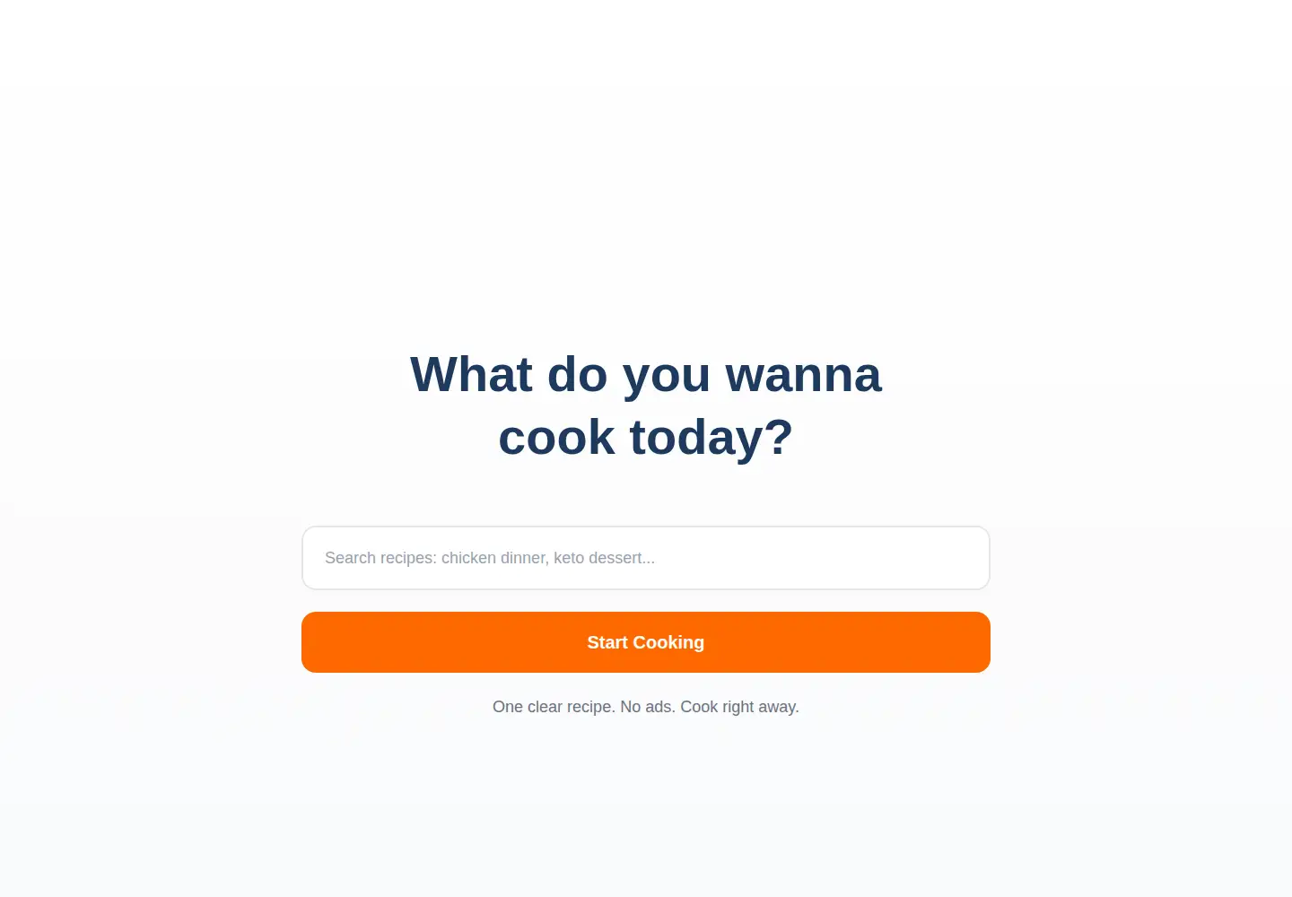Screenshot of recipewish.com