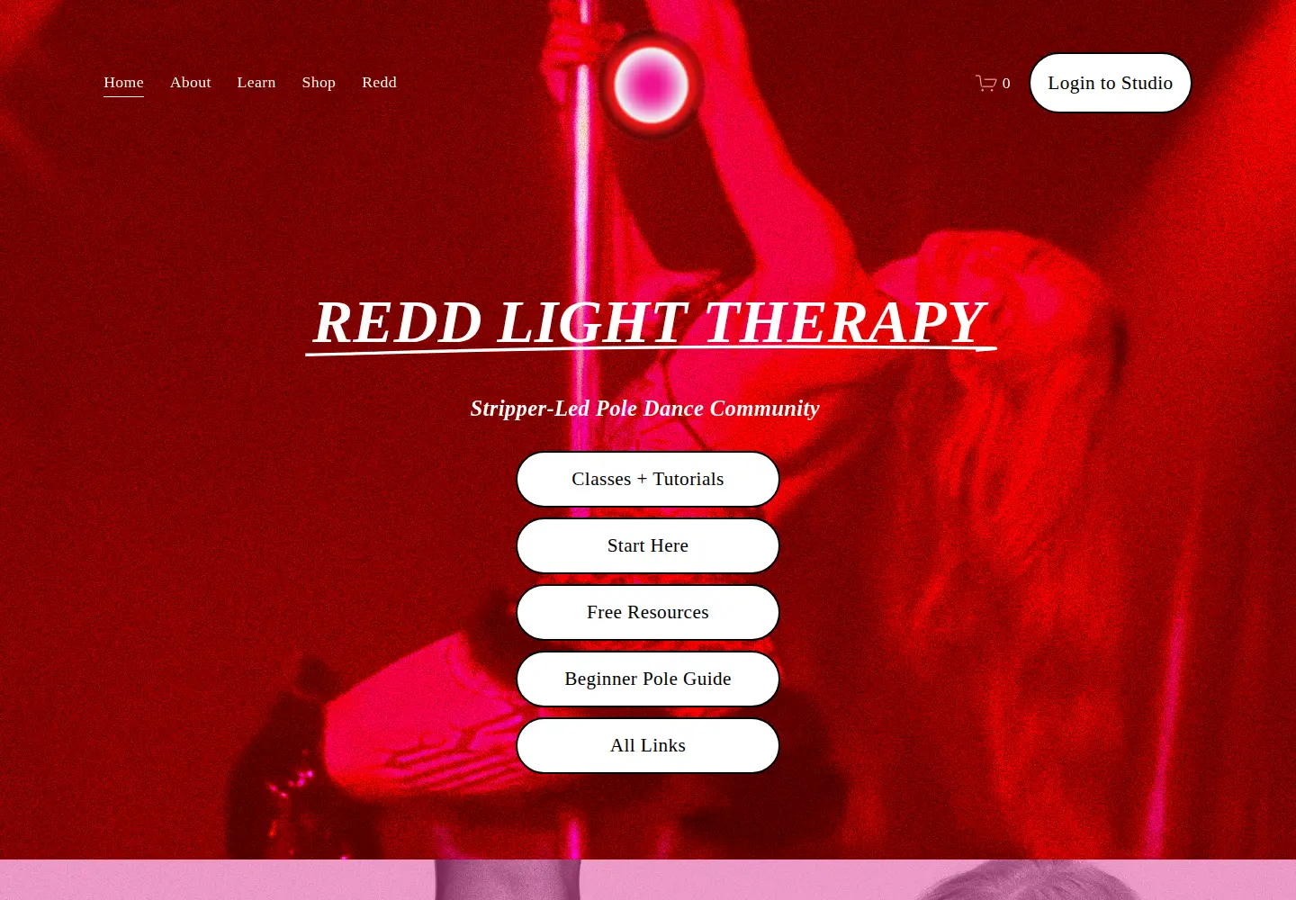 Captured homepage of reddlighttherapy.com in the current scan