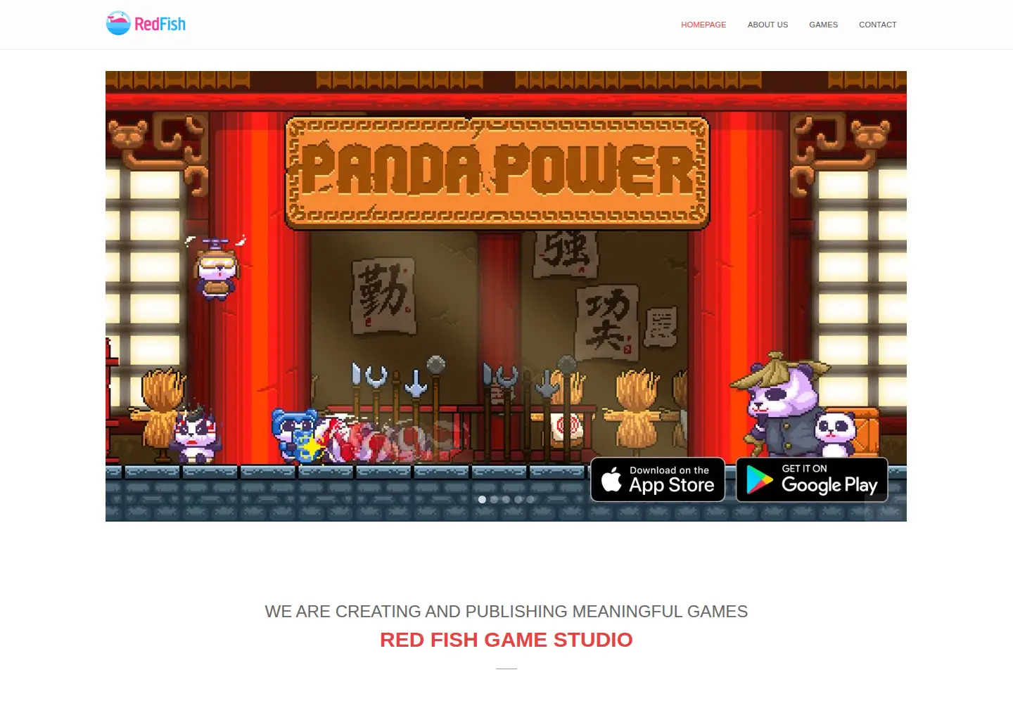 Screenshot of redfishgame.com