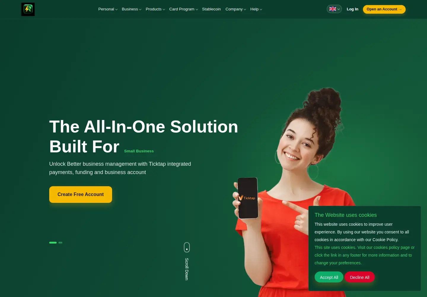 Screenshot of relampay.com