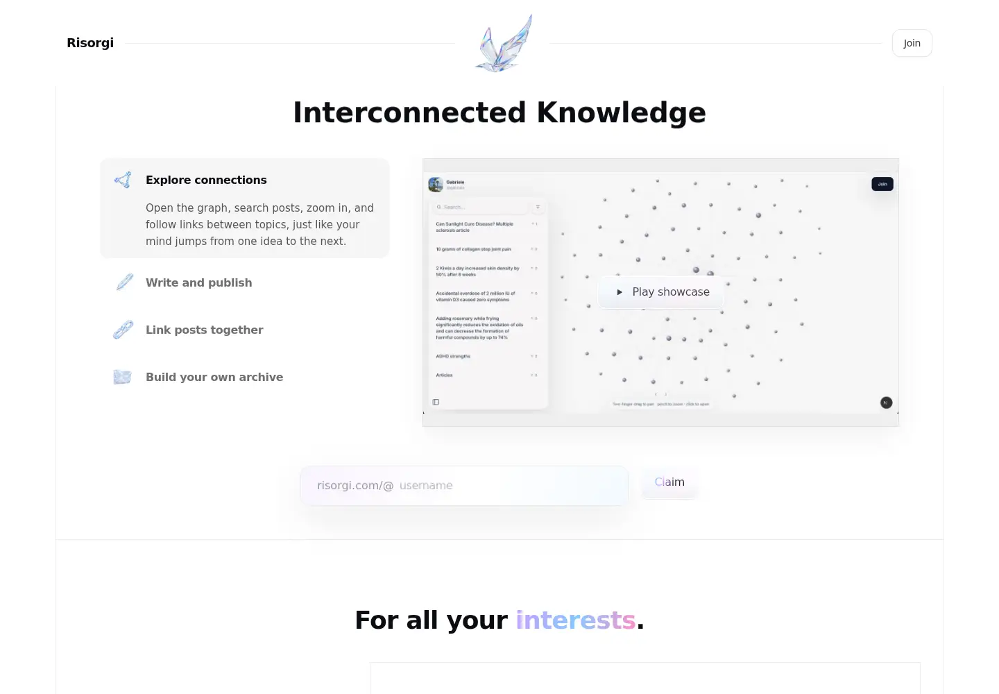 Screenshot of risorgi.com