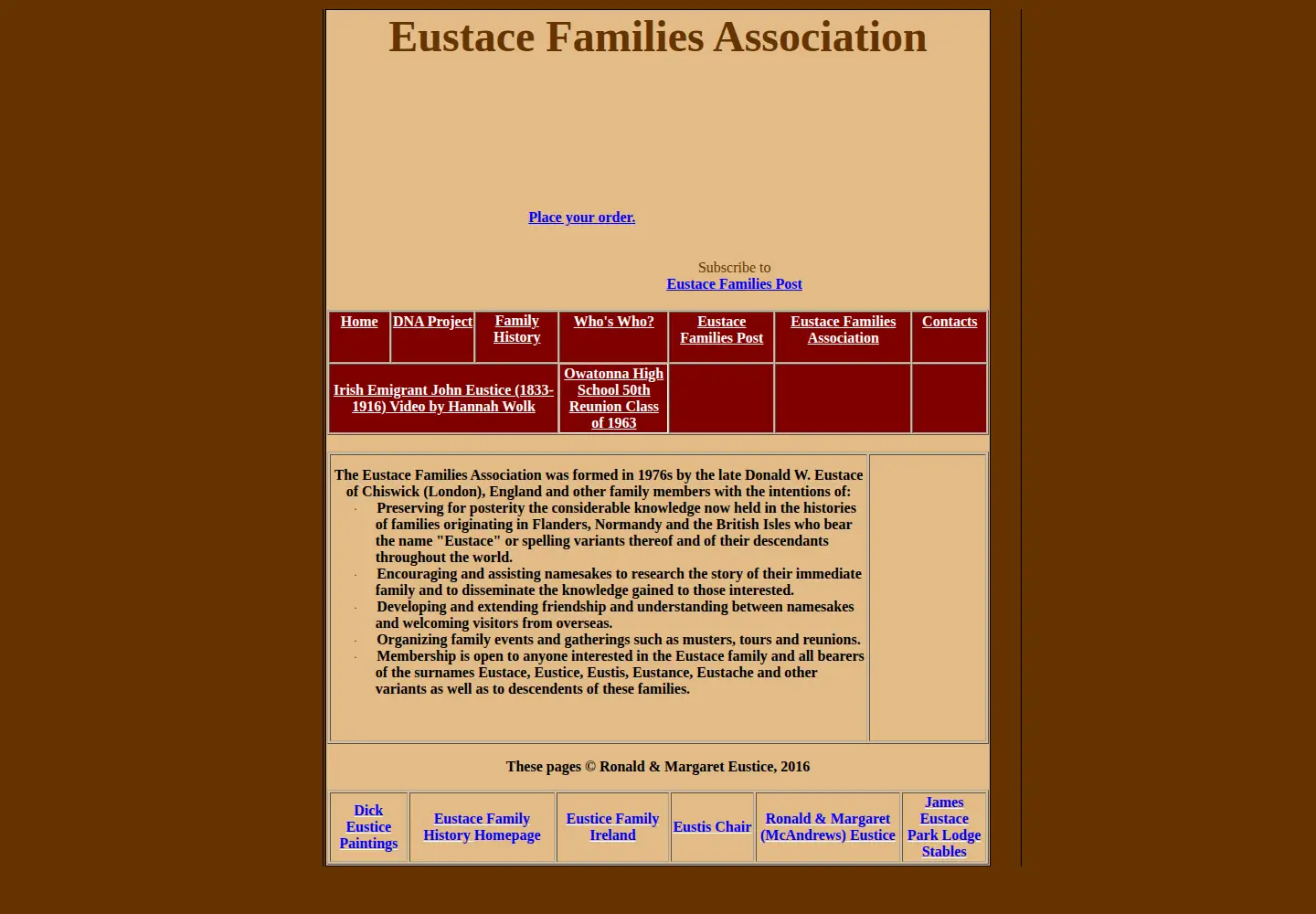 Screenshot of roneustice.com