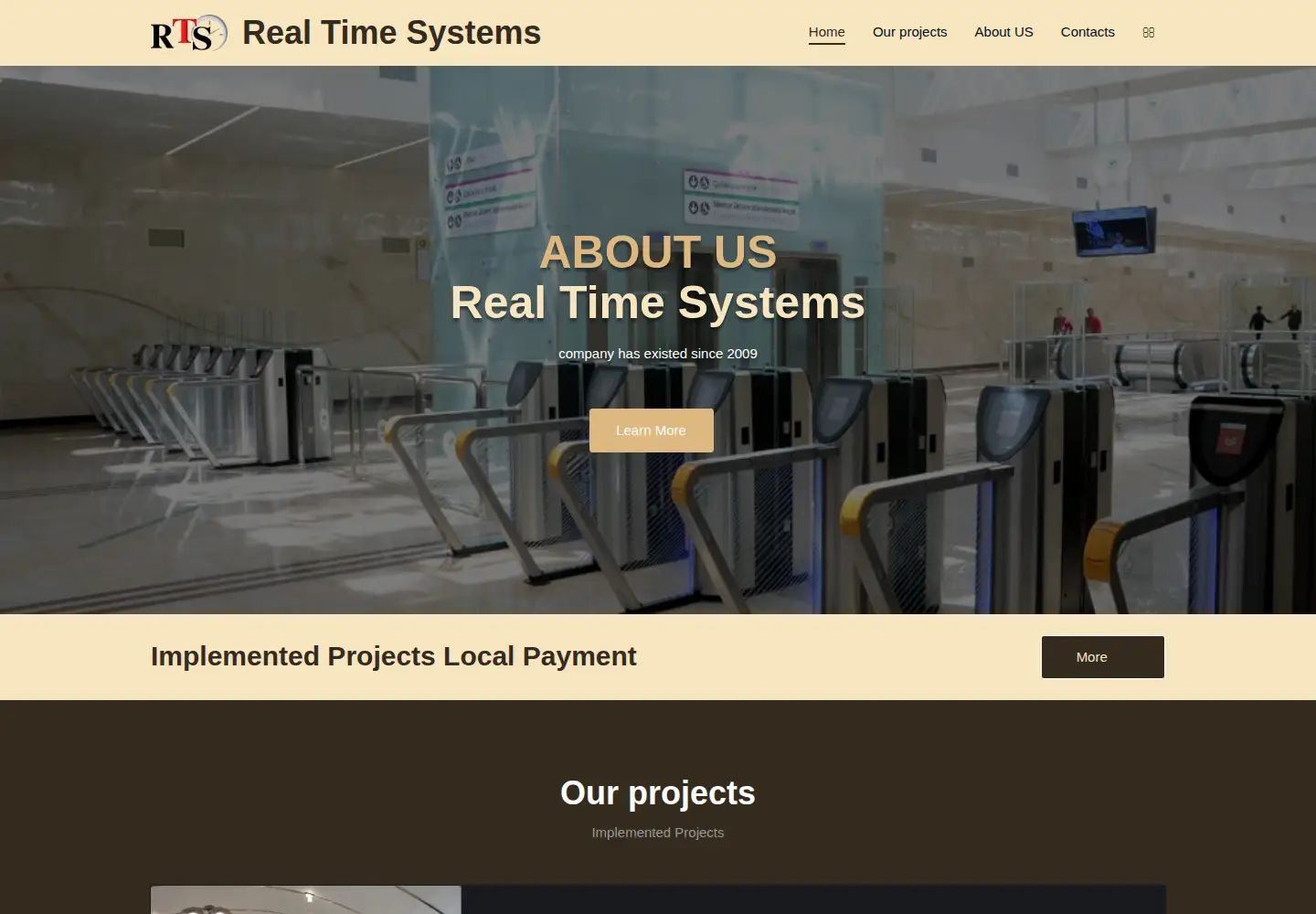 Screenshot of rts-sys.com