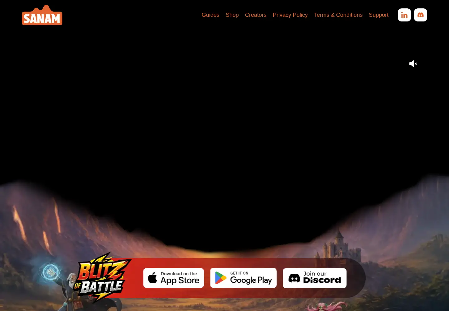 Screenshot of sanamgames.com