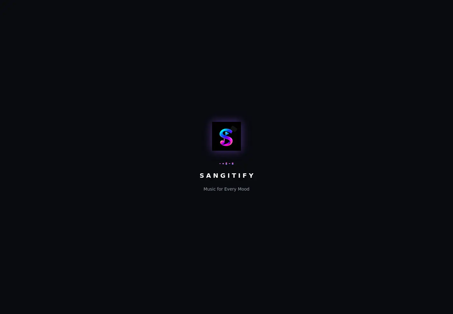 Captured homepage of sangitify.com in the current scan