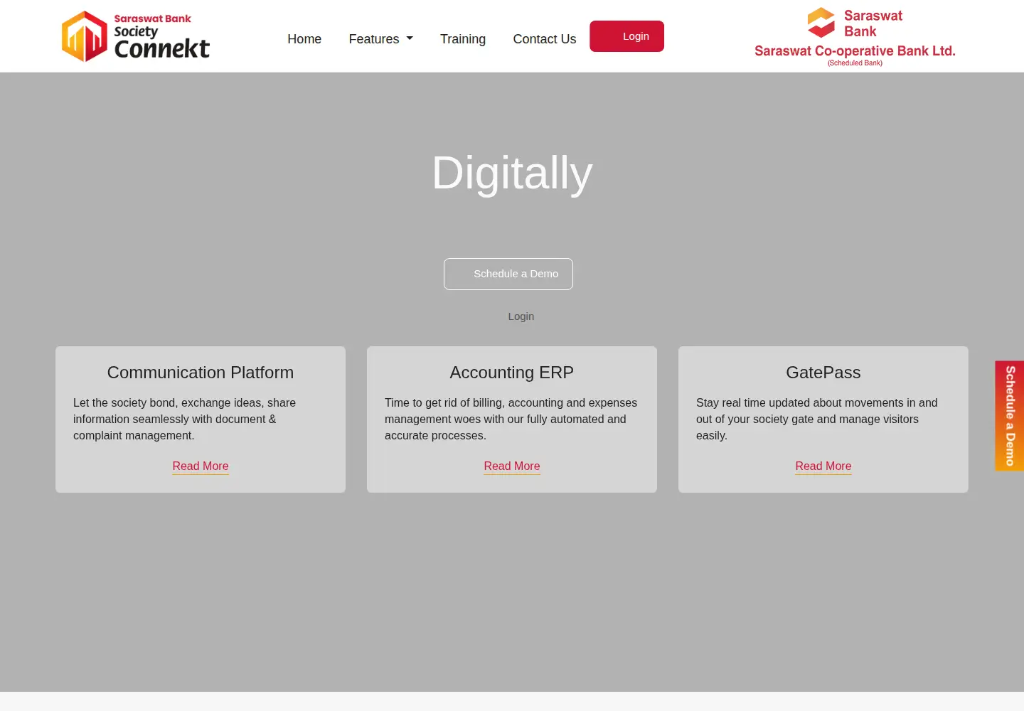 Screenshot of scbsocietyconnekt.com
