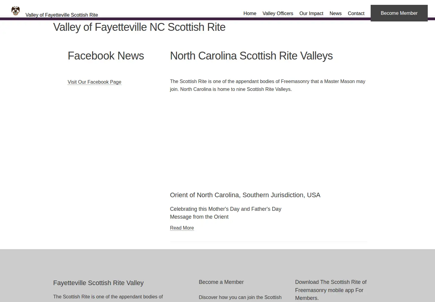 Screenshot of scottishritefayettevillenc.com