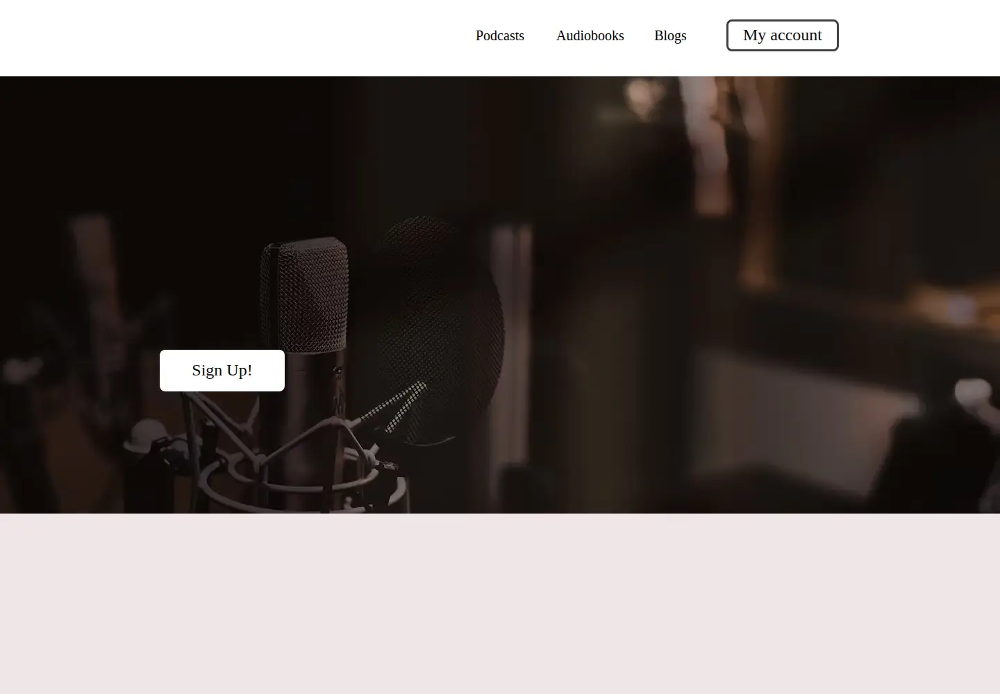 Screenshot of semuaudiobooks.com