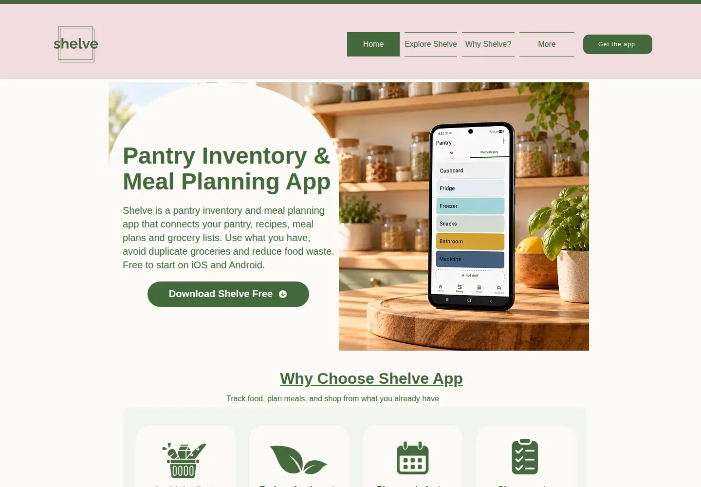 Screenshot of shelveapp.com