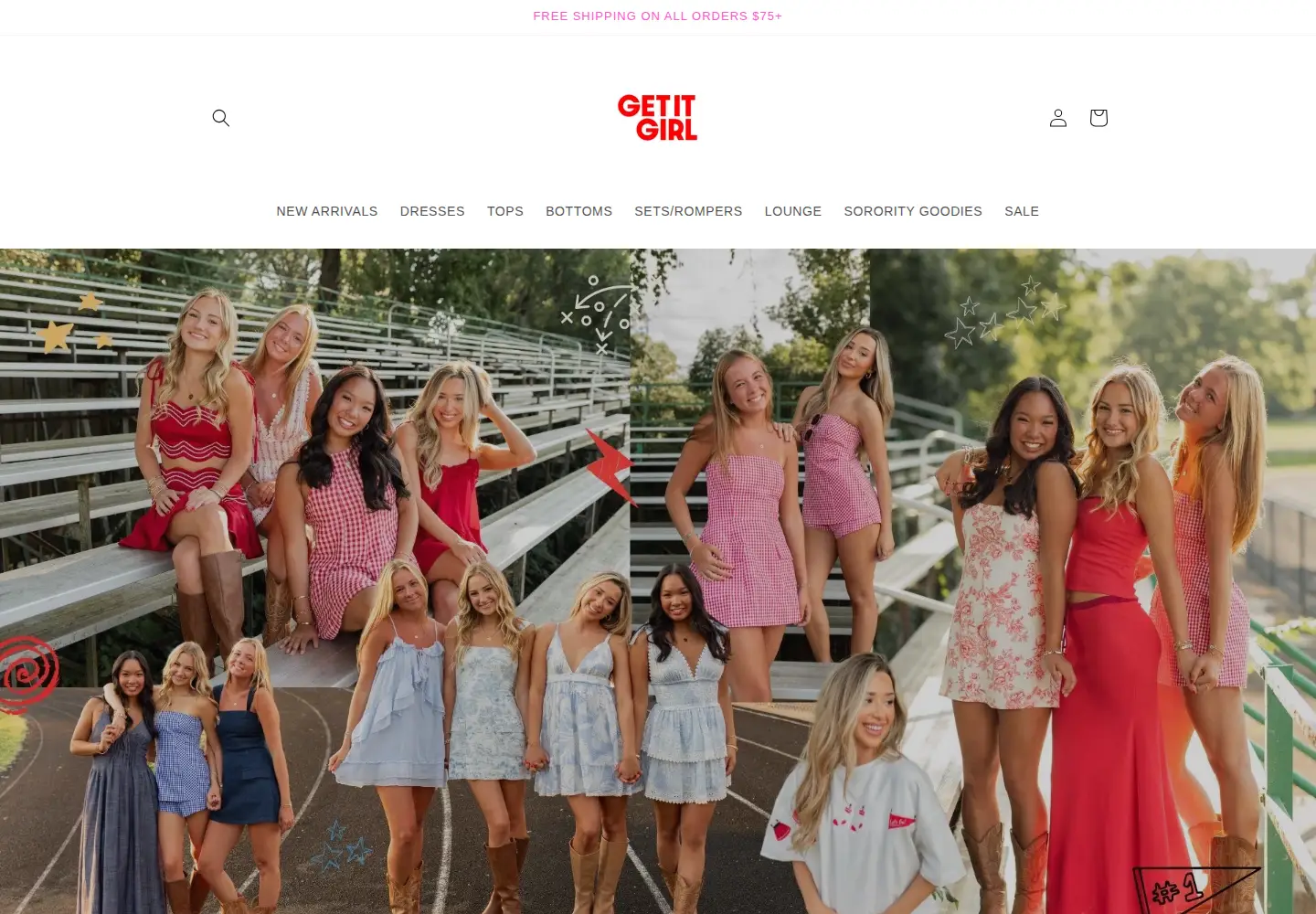 Captured homepage of shopgetitgirl.com in the current scan