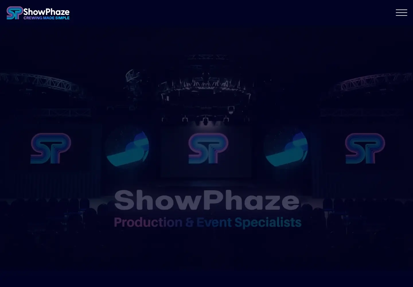 Screenshot of showphaze.com