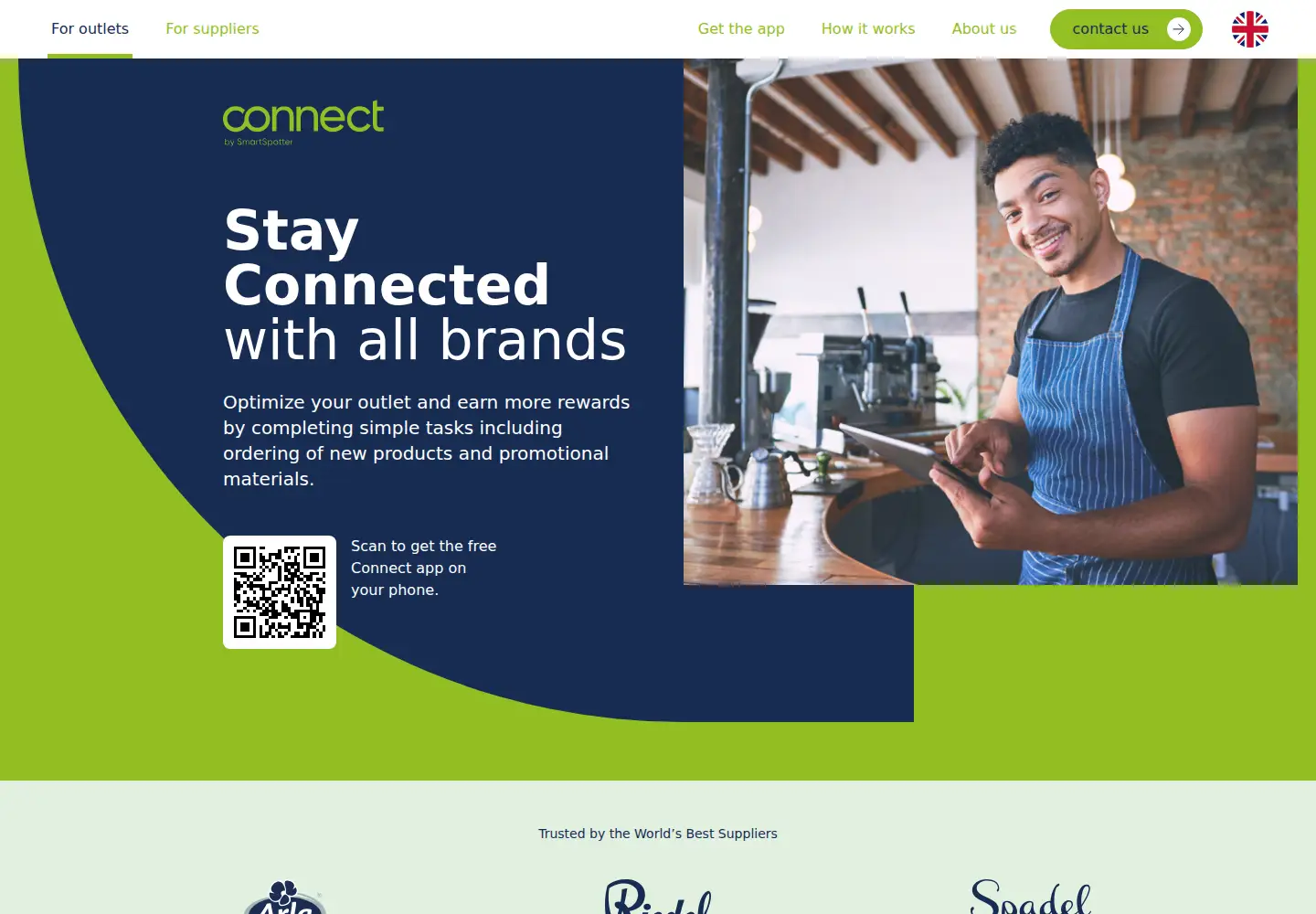 Screenshot of smartspotter-connect.com