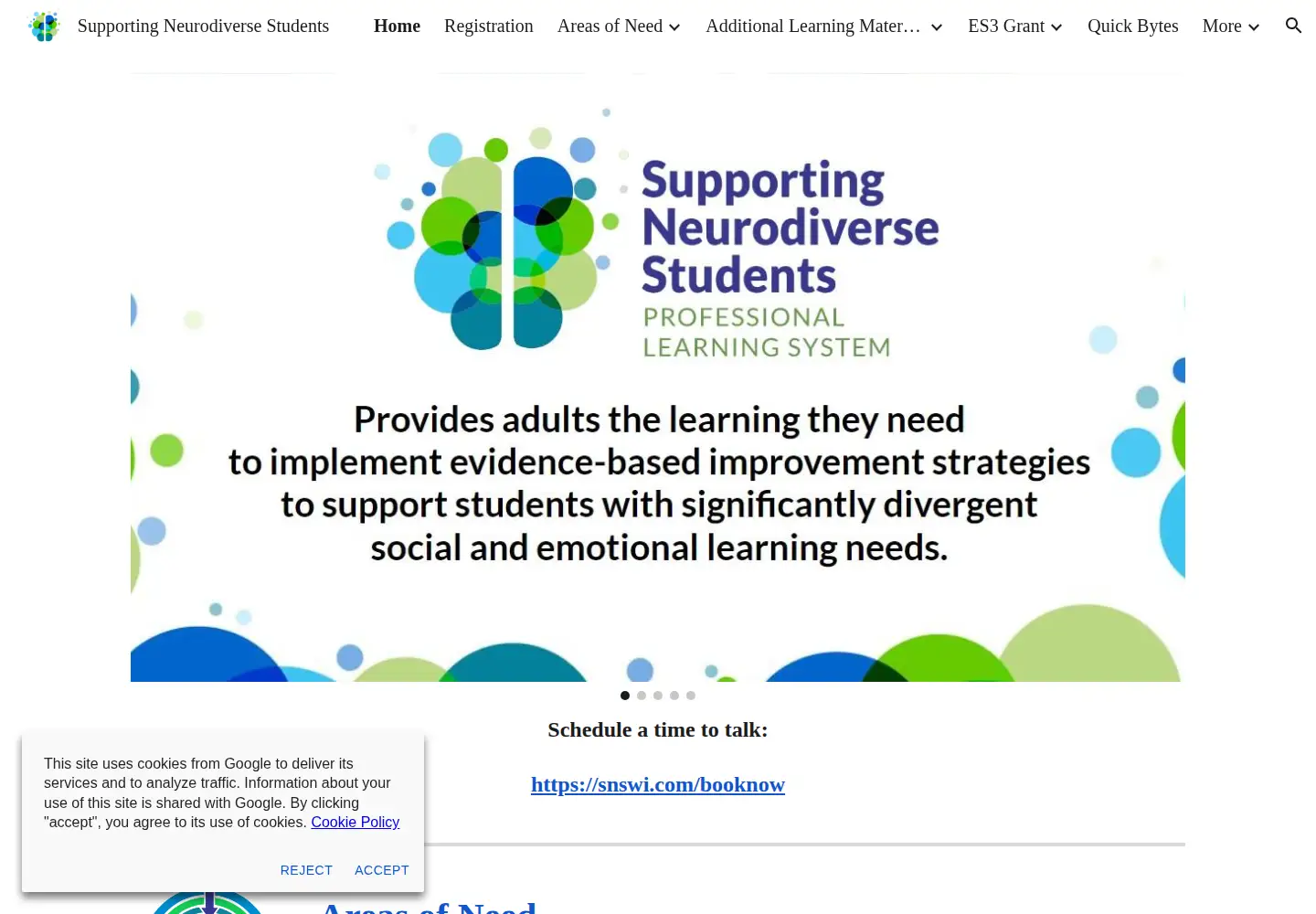 Screenshot of snswi.com
