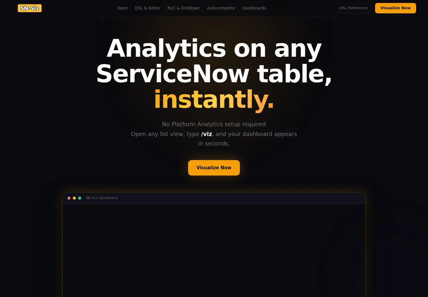 Screenshot of snviz.com