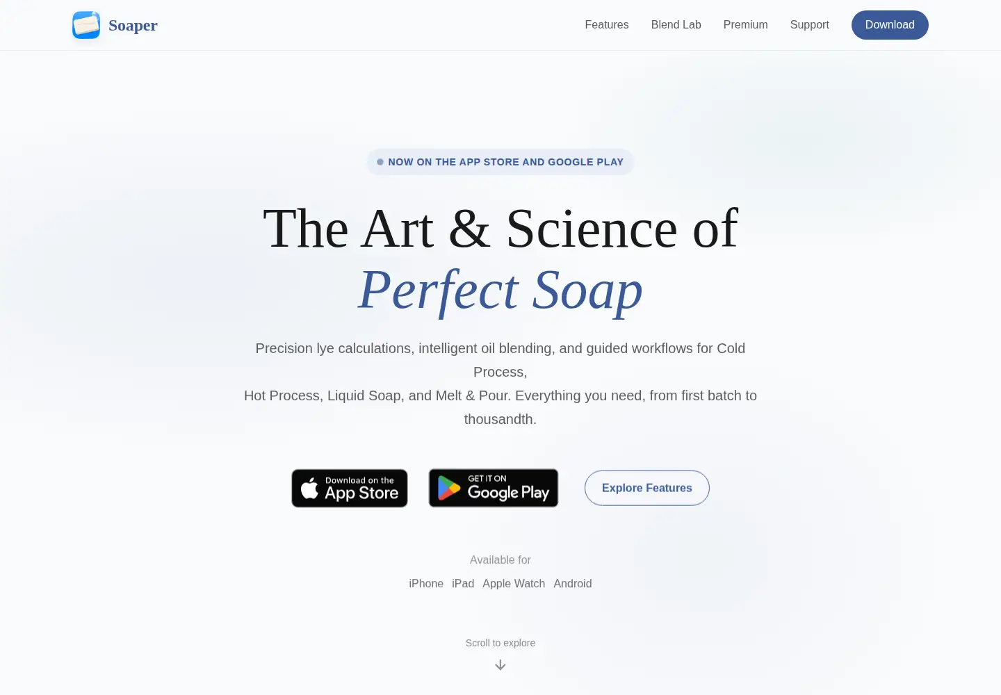 Screenshot of soaperapp.com