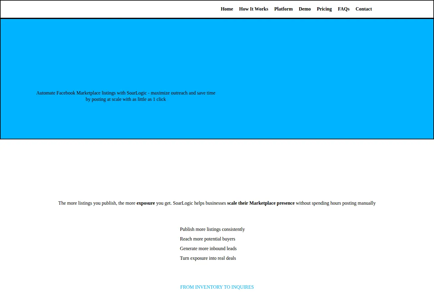 Screenshot of soarlogicai.com