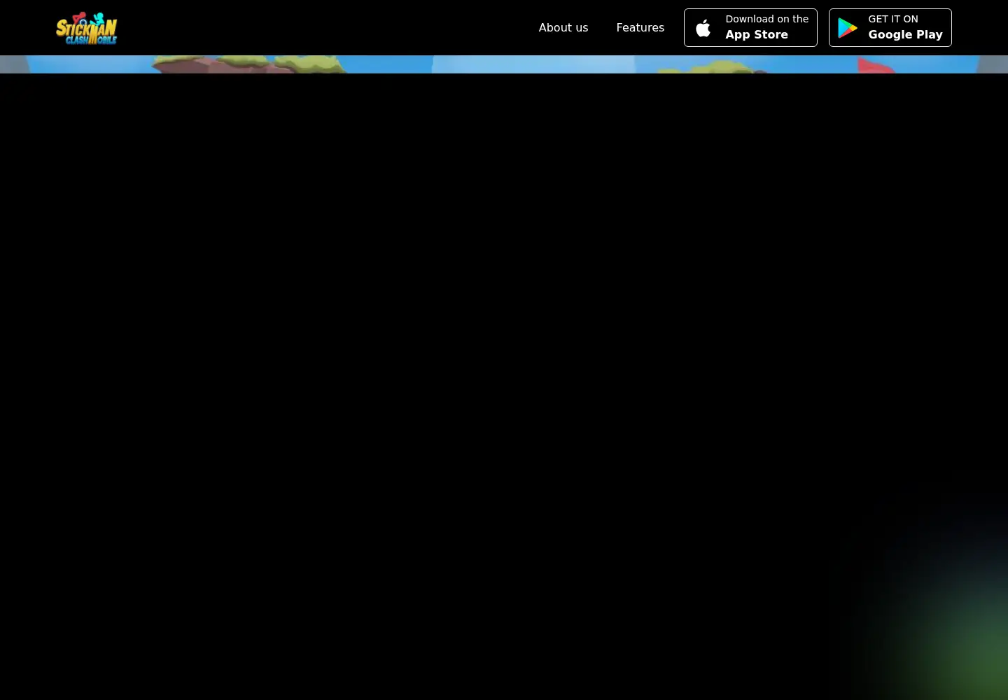 Captured homepage of stickmanclash.com in the current scan