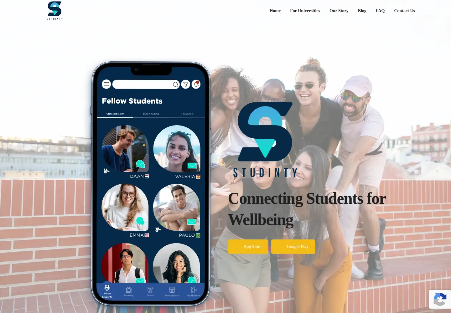 Screenshot of studinty.com