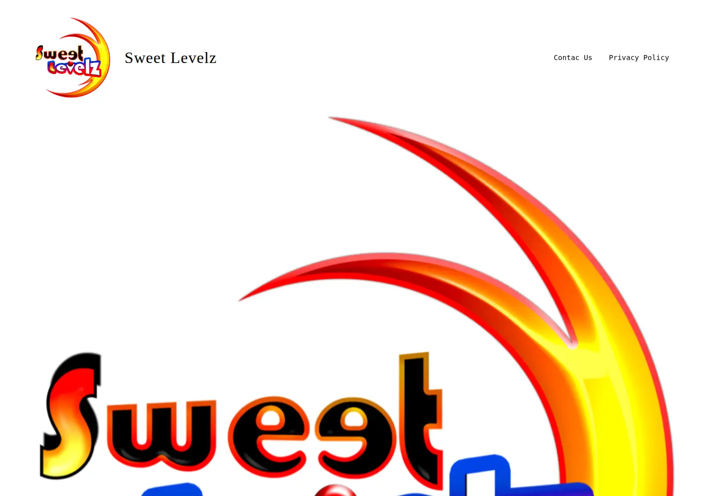 Captured homepage of sweetlevelz.com in the current scan