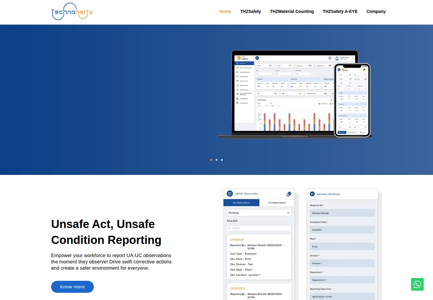 Screenshot of technohertz.com