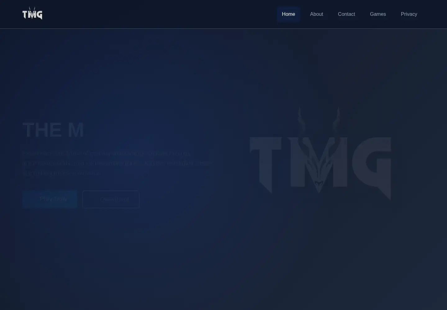 Screenshot of themarkhorgames.com