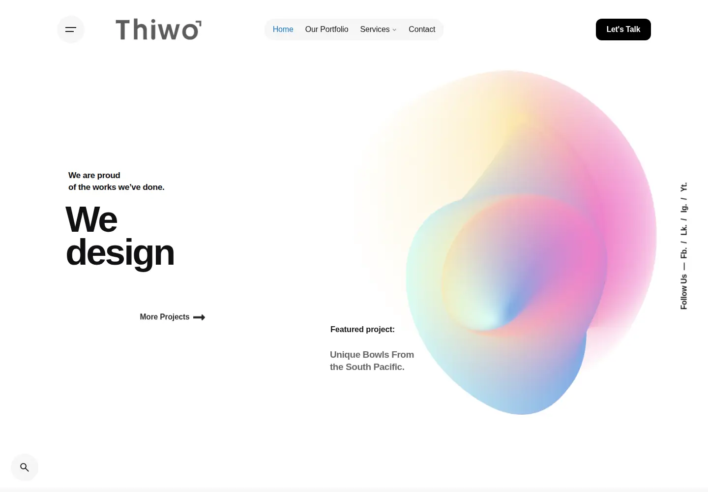 Captured homepage of thiwo.com in the current scan
