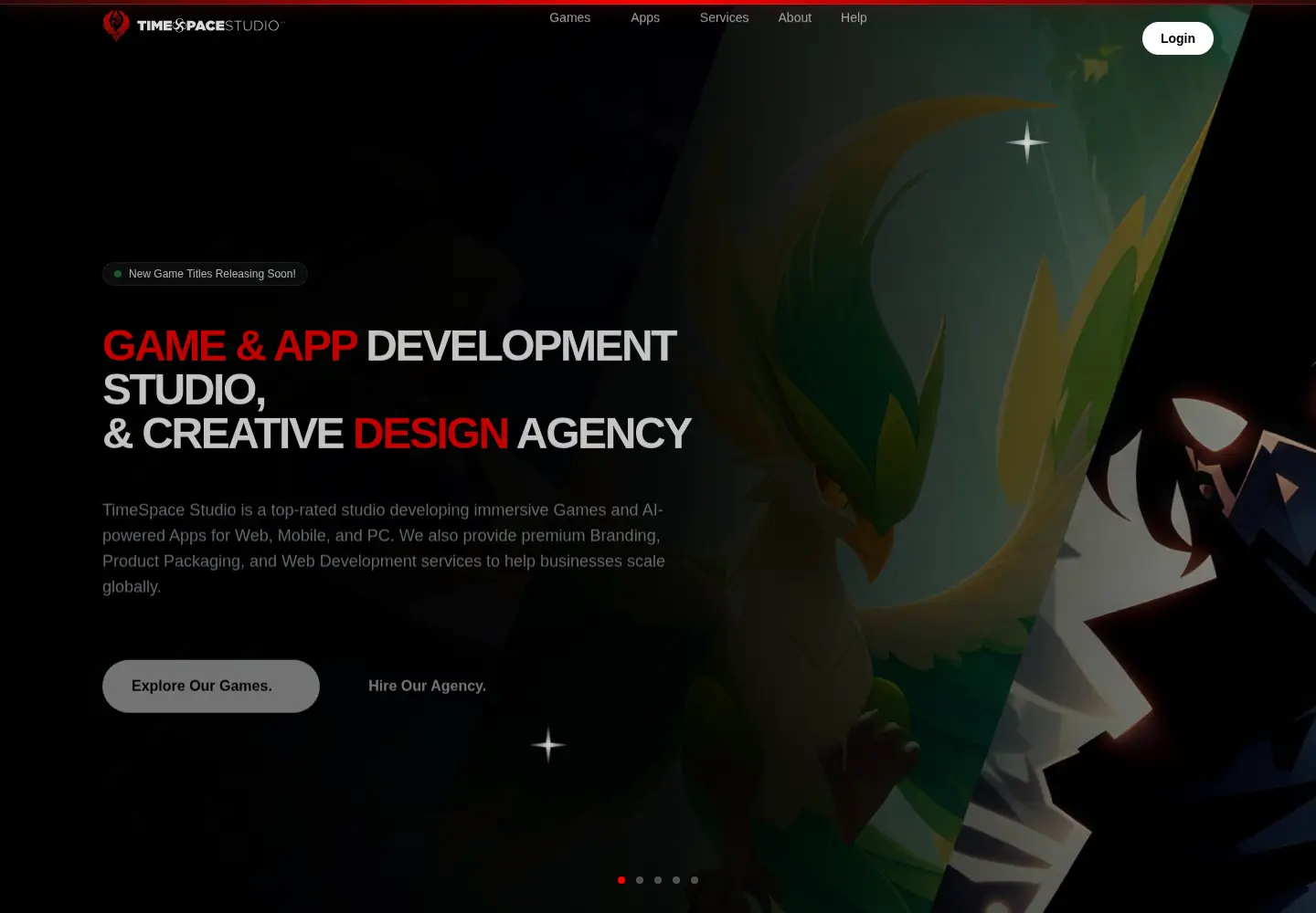 Screenshot of timespaceworld.com