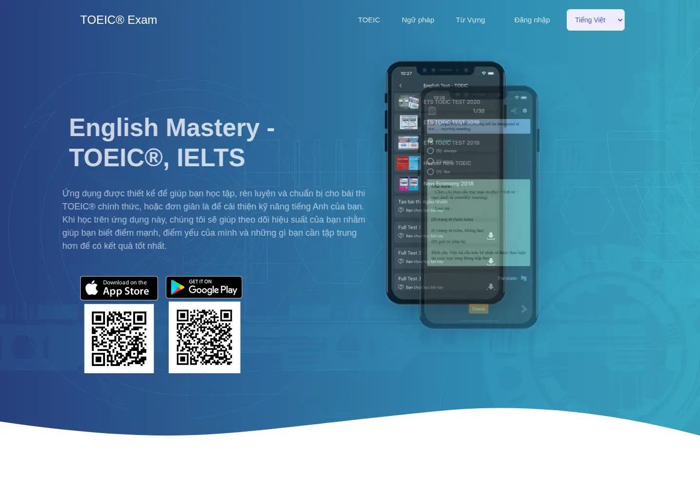 Screenshot of toeicexamstore.com